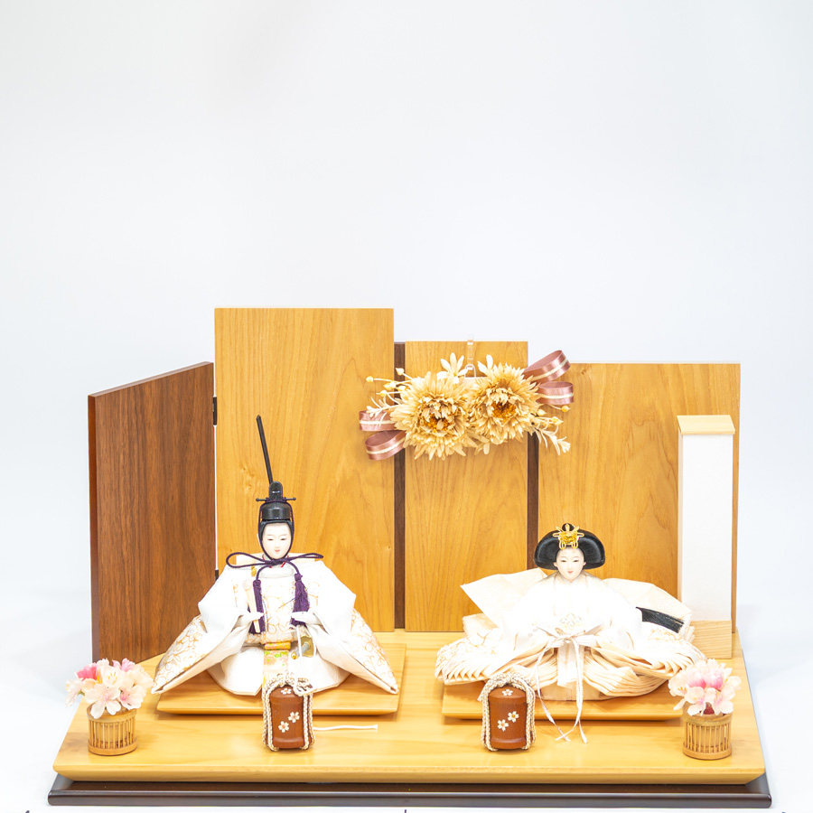 ピッコロシリーズ58cn親王飾りセット fuwari